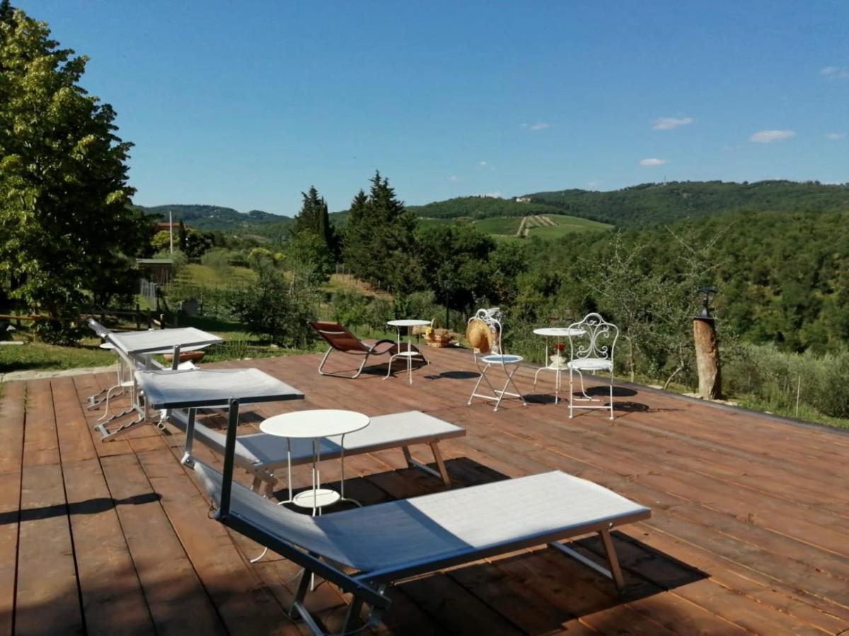 B&B Casagrande Quercegrossa Exterior foto